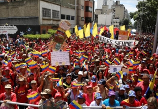 Venezuela: Hàng nghìn người biểu tình phản đối lệnh trừng phạt của Mỹ