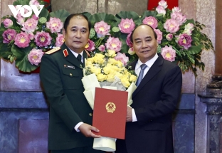 Thăng quân hàm Thượng tướng cho Phó Tổng tham mưu trưởng QĐND Việt Nam