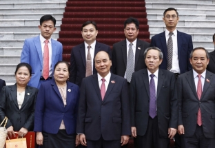 Chủ tịch nước tiếp Đoàn Đại biểu cấp cao Ban Tổ chức Trung ương Đảng NDCM Lào