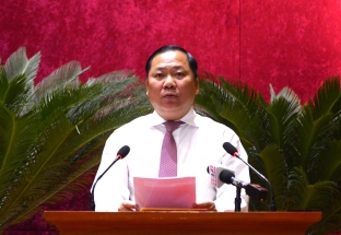 Phát biểu khai mạc của đồng chí Bí thư Tỉnh ủy Nguyễn Phi Long tại Hội nghị sơ kết giữa nhiệm kỳ thực hiện Nghị quyết Đại hội Đảng bộ tỉnh lần thứ XVII