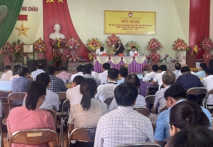 Đoàn đại biểu Quốc hội tỉnh tiếp xúc cử tri huyện Mai Châu