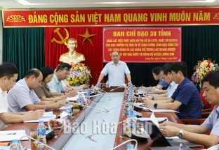 Khảo sát công tác xây dựng Đảng, đoàn thể trong các doanh nghiệp ngoài khu vực Nhà nước tại Đảng bộ huyện Lương Sơn