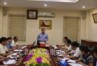 Bí thư Tỉnh uỷ Nguyễn Phi Long làm việc với lãnh đạo Ủy ban Kiểm tra Tỉnh uỷ