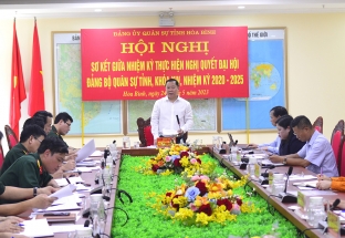 Bí thư Tỉnh ủy Nguyễn Phi Long: Thực hiện toàn diện các nhiệm vụ quốc phòng - quân sự địa phương gắn với phát triển kinh tế - xã hội