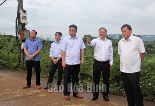  Bí thư Tỉnh ủy Nguyễn Phi Long làm việc với Ban Thường vụ huyện ủy Cao Phong