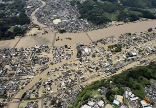 Mưa lũ lớn ở Nhật Bản, 50 người thiệt mạng