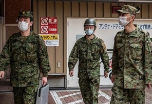 Báo động đỏ lây nhiễm virus SARS-CoV-2 trong quân đội Nhật Bản