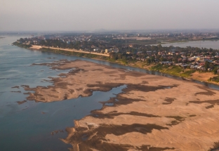 Mực nước sông Mekong xuống thấp gây ảnh hưởng tiêu cực đến khu vực Biển Hồ tại Campuchia