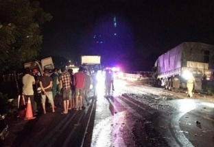 Tai nạn giao thông nghiêm trọng tại Đồng Tháp làm 7 người thương vong