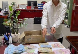 Tóm gọn đối tượng trộm cắp hơn 100 triệu đồng tiền công đức ở chùa Tứ Giáp