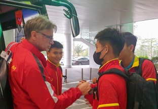 U23 Việt Nam về nước sau hành trình tại Doha Cup 2023