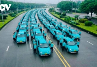 Khai trương hãng taxi thuần điện, giá mở cửa cho 1 km đầu tiên là 20.000 đồng