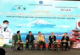Đẩy mạnh hợp tác du lịch chăm sóc sức khỏe giữa Việt Nam và Nhật Bản