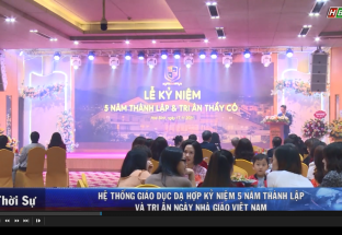 18/11: Hệ thống giáo dục Dạ Hợp kỷ niệm 5 năm thành lập và tri ân ngày nhà giáo Việt Nam