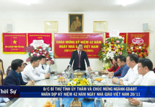 19/11: Ban KTNS, HĐND tỉnh, giám sát tình hình thực hiện chủ trương đầu tư dự án cấp bách để ngăn lũ chống ngập úng Pheo - Chẹ, TPHB