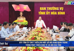 26/11: BTV Tỉnh ủy cho ý kiến vào một số nội dung quan trọng, trong phát triển kinh tế xã hội của tỉnh 