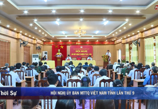19/7: Hội nghị Ủy ban MTTQ Việt Nam tỉnh Hòa Bình lần thứ 9