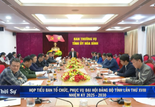 11/12: Họp tiểu ban Tổ chức phục vụ Đại hội Đảng bộ tỉnh lần thứ XVIII, Nhiệm kỳ 2025 - 2030