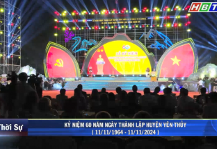 11/11: Kỷ niệm 60 năm ngày thành lập huyện Yên Thủy 