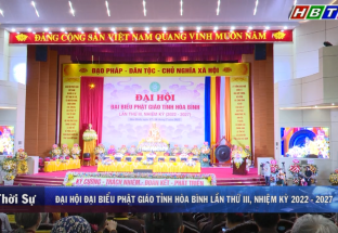 18/7: Đại hội Đại biểu Phật giáo tỉnh Hòa Bình lần thứ III, nhiệm kỳ 2022 - 2027