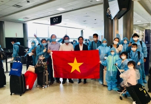 Đưa công dân Việt Nam từ Hoa Kỳ (Houston) về nước