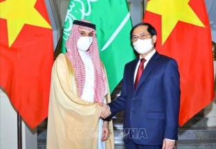 Bộ trưởng Ngoại giao Bùi Thanh Sơn hội đàm với Bộ trưởng Ngoại giao Saudi Arabia