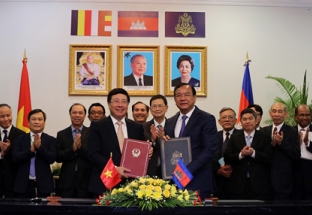 Việt Nam, Campuchia thống nhất nội dung hợp tác 28 lĩnh vực