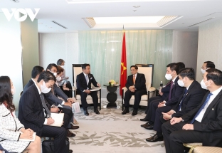 Thủ tướng Phạm Minh Chính tiếp các tập đoàn kinh tế lớn của Nhật Bản