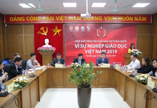 44 tác phẩm đoạt Giải báo chí toàn quốc ‘Vì sự nghiệp Giáo dục Việt Nam’ năm 2019