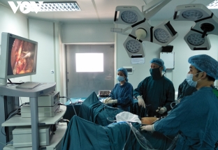 Quảng Trị phẫu thuật thành công nội soi cắt bàng quang bệnh nhân ung thư