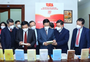 Ra mắt sách của Tổng Bí thư Nguyễn Phú Trọng về con đường đi lên CNXH ở Việt Nam