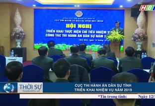 12/12 Cục thi hành án dân sự tỉnh triển khai nhiệm vụ năm 2020