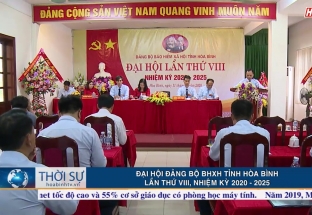 11/6: Đại hội Đảng bộ BHXH tỉnh Hòa Bình lần thứ VIII, nhiệm kỳ 2020- 2025