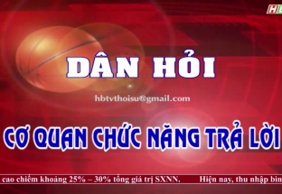 Dân hỏi : Vấn đề quản lý TNMT Lương Sơn