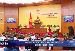 4/5: Khai mạc kỳ họp thứ 6, HĐND tỉnh khóa XVII, NK 2021 -2026