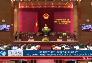 Kỳ họp thứ 7, HĐND tỉnh khóa VXI thảo luận tại hội trường, chất vấn và trả lời chất vấn 