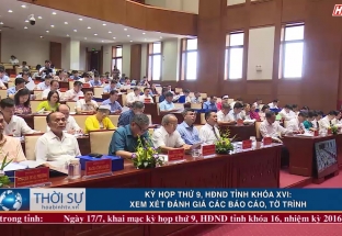 Kỳ họp thứ 9, HĐND tỉnh khóa XVI, xem xét đánh giá các báo cáo, tờ trình