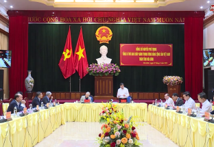 22/3: Tổng Bí thư Nguyễn Phú Trọng cùng đoàn công tác Trung ương thăm và làm việc tại tỉnh Hòa Bình