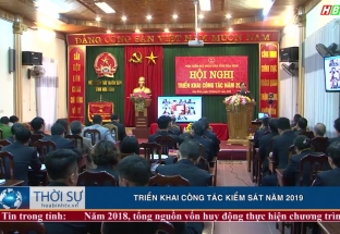 Triển khai công tác kiểm sát năm 2019