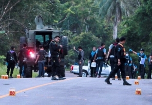 Nổ bom liên hoàn ở cực Nam Thái Lan khiến 11 người thương vong