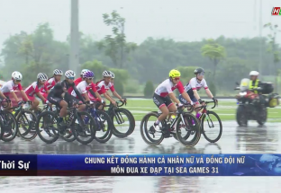 22/5: Chung kết đồng hành cá nhân và đồng đội nữ môn đua xe đạp tại Sea Games 31