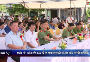 8/8: Ngày hội toàn dân bảo vệ an ninh tổ quốc xã Mỵ Hòa, huyện Kim Bôi