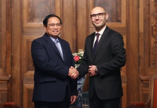 Thủ tướng Phạm Minh Chính gặp Tổng Thư ký Toà trọng tài thường trực tại Hà Lan