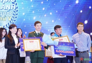 Học viên của Quân đội giành giải nhì Hội thi Olympic tiếng Anh học sinh, sinh viên toàn quốc