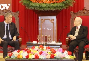 Tổng Bí thư Nguyễn Phú Trọng tiếp đoàn đại biểu cấp cao Cộng hòa Dominica