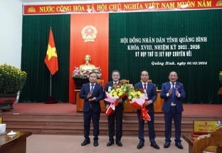 Quảng Bình có tân Phó chủ tịch Ủy ban nhân dân tỉnh