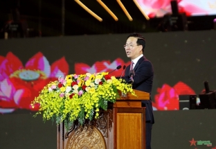 Chủ tịch nước Võ Văn Thưởng: Hậu Giang - tỉnh nhỏ nuôi khát vọng lớn