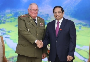 Thủ tướng Phạm Minh Chính tiếp Bộ trưởng Bộ Các Lực lượng vũ trang cách mạng Cuba