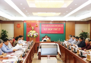 Ủy ban Kiểm tra Trung ương đề nghị kỷ luật một số tổ chức đảng, đảng viên
