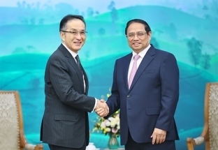 Thủ tướng Phạm Minh Chính tiếp Tổng giám đốc Tập đoàn Marubeni (Nhật Bản)